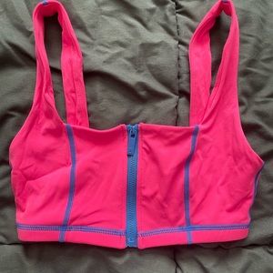 SMALL Buffbunny pink sports bra